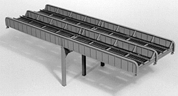 Micro-Engineering Double Track 100ft Thru Girder Bridge